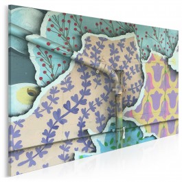 Miejski kwietnik - zdjęcie na płótnie - 120x80 cm