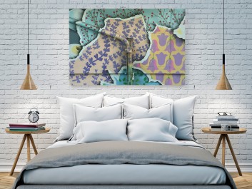 Miejski kwietnik - zdjęcie na płótnie - 120x80 cm