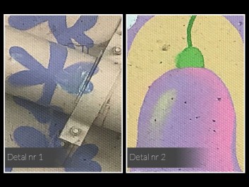 Miejski kwietnik - zdjęcie na płótnie - 120x80 cm