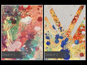 Motylarium - nowoczesny obraz na płótnie - 120x80 cm