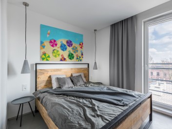 Plażing - nowoczesny obraz do salonu - 120x80 cm Plażing - nowoczesny obraz do salonu - 120x80 cm