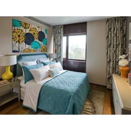 Eufloria - nowoczesny obraz na płótnie - 120x80 cm Eufloria - nowoczesny obraz na płótnie - 120x80 cm