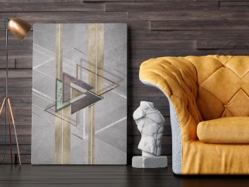 Oniryczny spektakl - nowoczesny obraz na płótnie