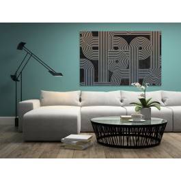 Retrospekcja - nowoczesny obraz na płótnie - 120x80 cm Retrospekcja - nowoczesny obraz na płótnie - 120x80 cm