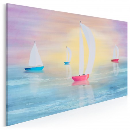 Okiełznać wiatr - nowoczesny obraz do sypialni - 120x80 cm