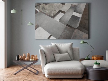 Piedestał mądrości - nowoczesny obraz do salonu - 120x80 cm Piedestał mądrości - nowoczesny obraz do salonu - 120x80 cm