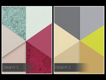 Pozory i złudzenia - nowoczesny obraz na płótnie - 80x80 cm