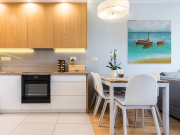 Za horyzont - nowoczesny obraz do salonu - 80x80 cm