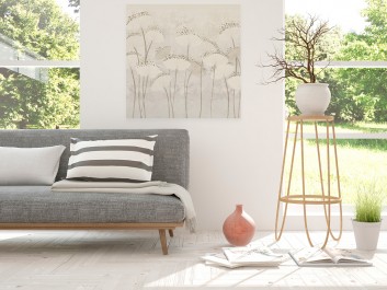 Małe tęsknoty - nowoczesny obraz na płótnie - 80x80 cm