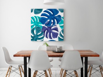 Arboretum - nowoczesny obraz na płótnie - 80x80 cm Arboretum - nowoczesny obraz na płótnie - 80x80 cm