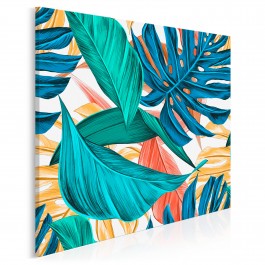 Oranżeria - nowoczesny obraz na płótnie - 80x80 cm