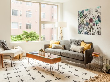 Spotkanie planet - nowoczesny obraz na płótnie - 80x80 cm