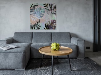 Copacabana - nowoczesny obraz na płótnie - 80x80 cm