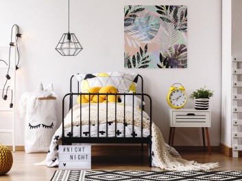 Copacabana - nowoczesny obraz na płótnie - 80x80 cm