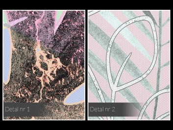 Copacabana - nowoczesny obraz na płótnie - 80x80 cm