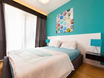 Cud miód... - nowoczesny obraz na płótnie - 80x80 cm