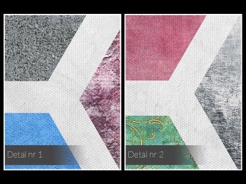 Cud miód... - nowoczesny obraz na płótnie - 80x80 cm