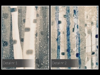 W półśnie - nowoczesny obraz do sypialni - 80x80 cm