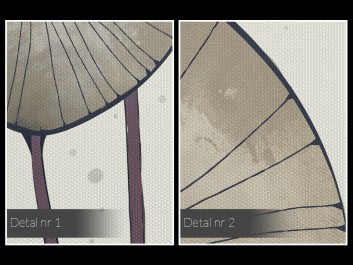 W stronę słońca - nowoczesny obraz na płótnie - 80x80 cm