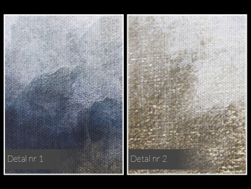 Sztorm - nowoczesny obraz na płótnie - 80x80 cm