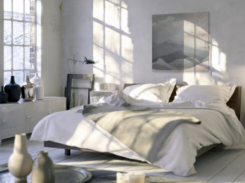 Wzgórza nadziei - nowoczesny obraz na płótnie - 80x80 cm