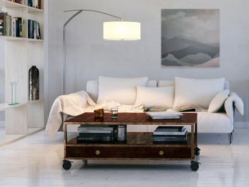 Wzgórza nadziei - nowoczesny obraz na płótnie - 80x80 cm