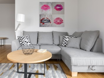 Oblicza miłości - nowoczesny obraz na płótnie - 80x80 cm