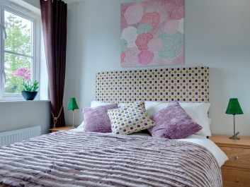 Ogrody różane - nowoczesny obraz na płótnie - 80x80 cm