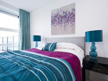 Kaligrafia mglistych wzruszeń - nowoczesny obraz na płótnie - 80x80 cm