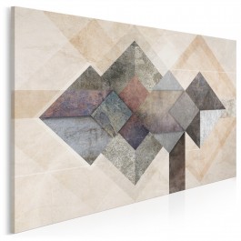 Molekuły szczęścia - nowoczesny obraz do salonu - 120x80 cm Molekuły szczęścia - nowoczesny obraz do salonu - 120x80 cm