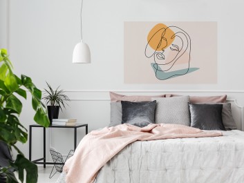 Eurydyka - nowoczesny obraz do sypialni - 120x80 cm