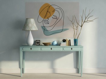 Eurydyka - nowoczesny obraz do sypialni - 120x80 cm