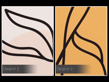 Eurydyka - nowoczesny obraz do sypialni - 120x80 cm