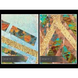 Wrocławski labirynt - nowoczesny obraz na płótnie - 120x80 cm