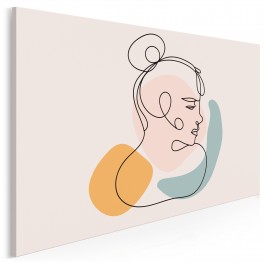 Ofelia - nowoczesny obraz na płótnie