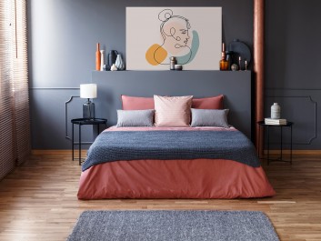 Ofelia - nowoczesny obraz na płótnie