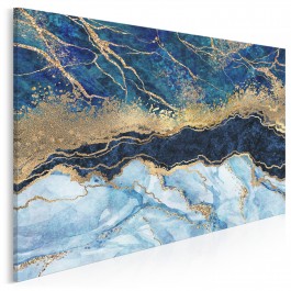 Rzeka życia - nowoczesny obraz do salonu - 120x80 cm