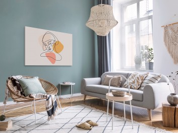 Laura - nowoczesny obraz na płótnie