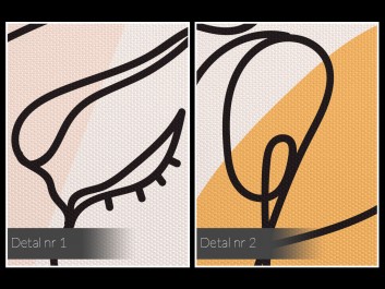 Laura - nowoczesny obraz na płótnie