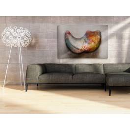 Plemienne trofeum - nowoczesny obraz na płótnie - 120x80 cm