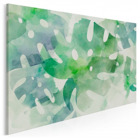 Dom zieleni - nowoczesny obraz na płótnie - 120x80 cm