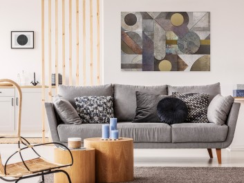 Egzaltacja przestrzeni - nowoczesny obraz na płótnie - 120x80 cm Egzaltacja przestrzeni - nowoczesny obraz na płótnie - 120x80 cm