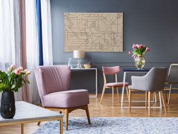 Tropem kodu Da Vinci - nowoczesny obraz na płótnie