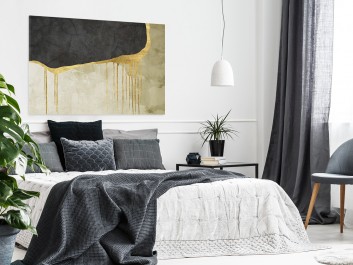 Zatracenie - nowoczesny obraz na płótnie - 120x80 cm