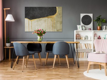 Zatracenie - nowoczesny obraz na płótnie - 120x80 cm