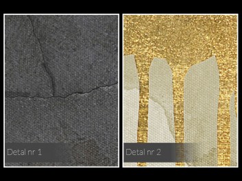 Zatracenie - nowoczesny obraz na płótnie - 120x80 cm