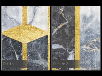 Wierne wieże - nowoczesny obraz do salonu - 120x80 cm Wierne wieże - nowoczesny obraz do salonu - 120x80 cm