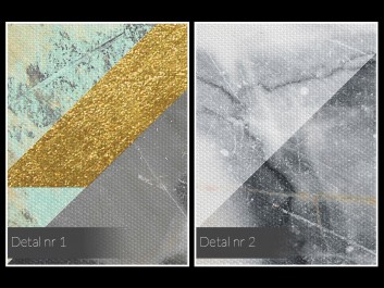 Status quo - nowoczesny obraz na płótnie - 120x80 cm