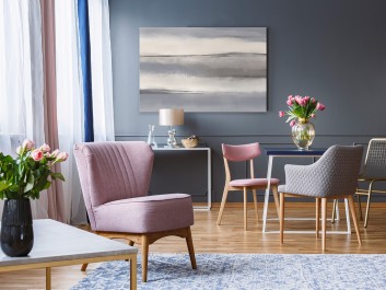 Prześwit - nowoczesny obraz do sypialni - 120x80 cm