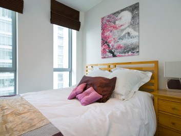 Święto Hanami - nowoczesny obraz na płótnie - 80x80 cm